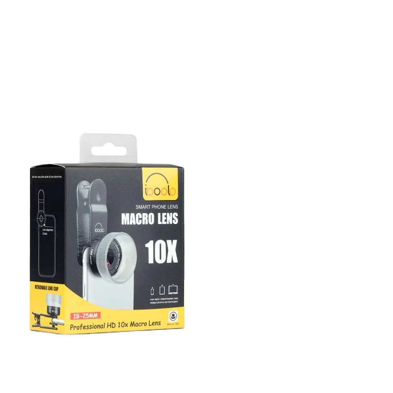 Objectif Macro Iboolo +10 Pour Smartphone – Pour Des Photos Ultra-proches Et Nettes !