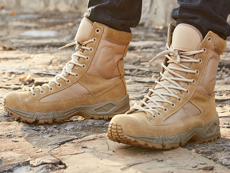 High-top Autumn/winter Combat Boots Outdoor Shoes - Buy Outdoor Shoes ...