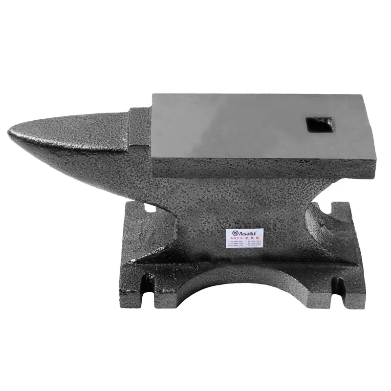 ASAKI  Forged Casting Iron Anvil Blacksmith Anvil for Sale