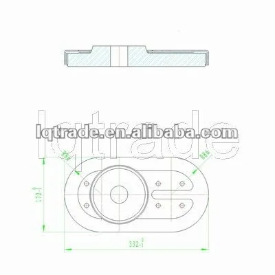 2qc Refractory Slide Gate Plate Alumina Carbon Quality - Buy 2qc ...