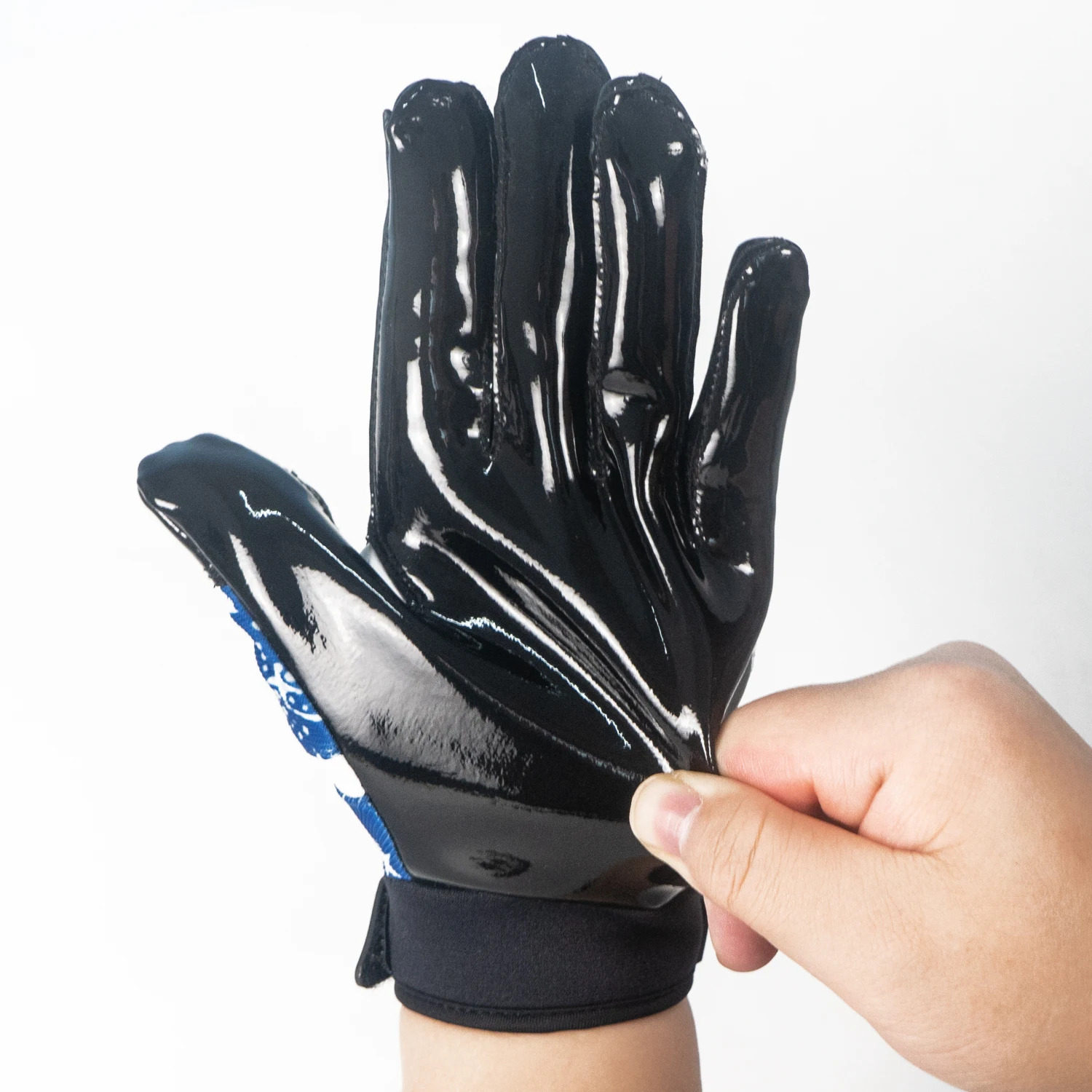Guanti Football Americano Youth - Receiver Gloves Anti-Scadenza, Palm Protection, Taglie Ragazzi