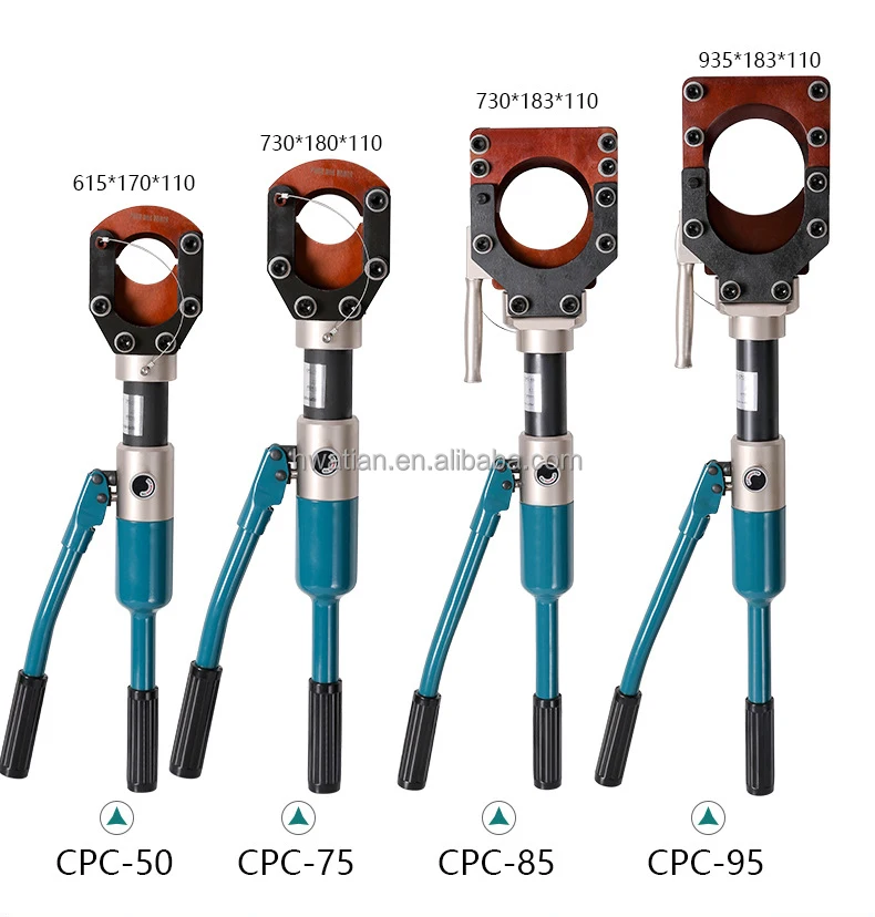 CPC Serious Manual Hydraulic Cutter for Copper Aluminum Armoured cable