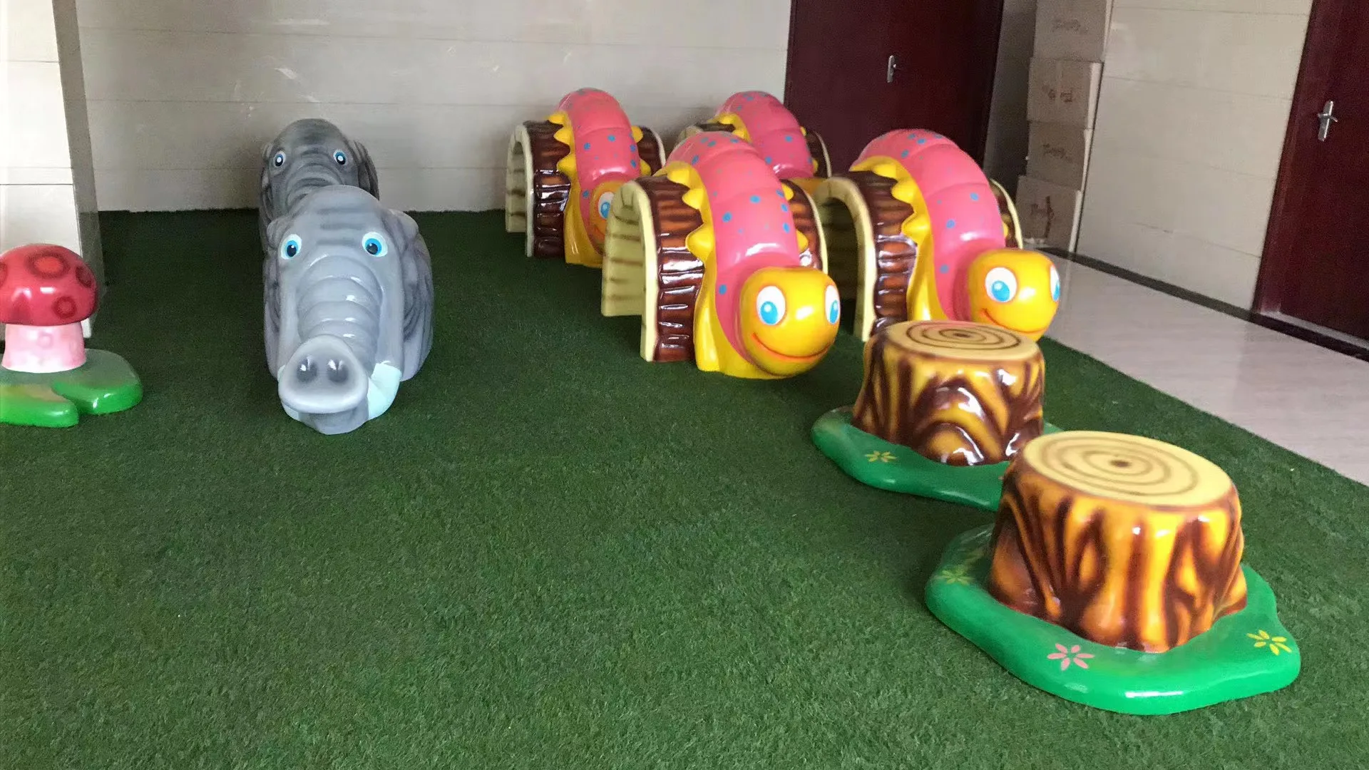 Cute White Farm Soft Play Equipment Hire Toddler Indoor Outdoor Soft Play Birthday Rental