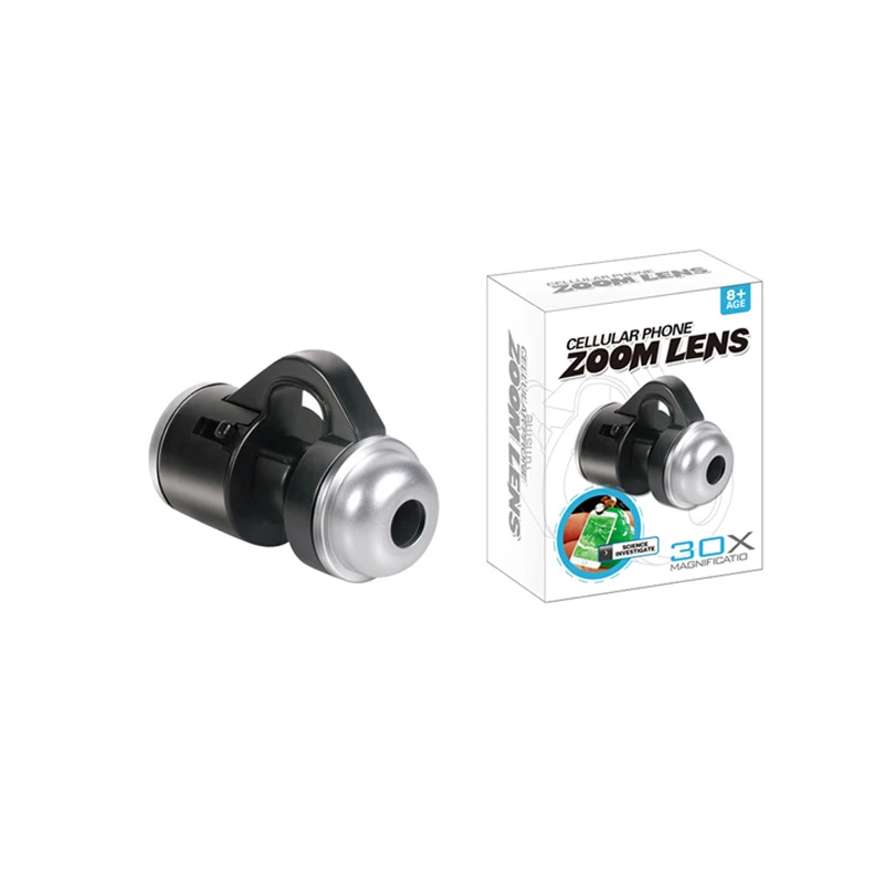 Портативный 30X зум-камера для телефона Микроскоп светодио дный ювелирный Лупа микроскоп для мобильного телефона