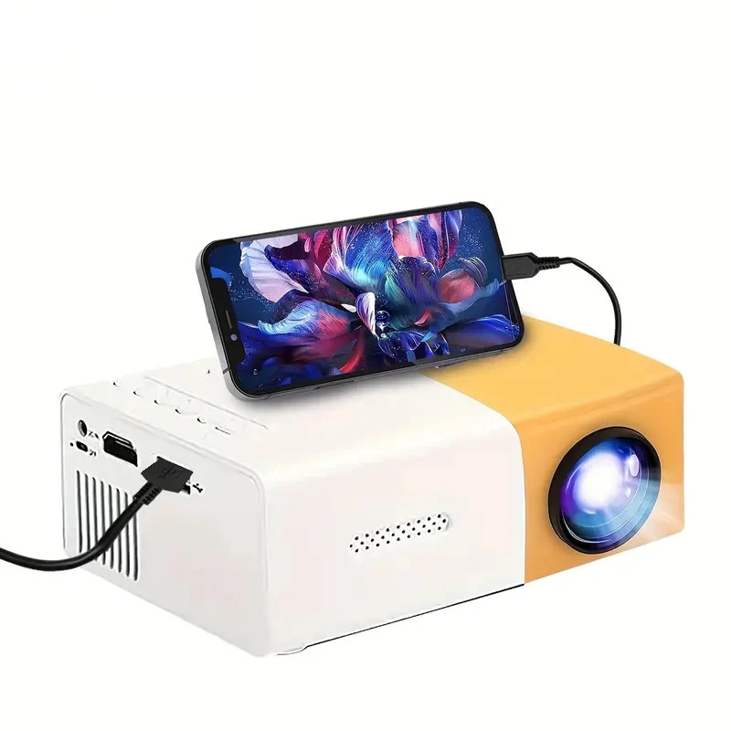 Mini Proyector Yg300 Smart Projector Multimedia Mobile Wireless Projector Game Portable Home LED LCD Pocket Projector