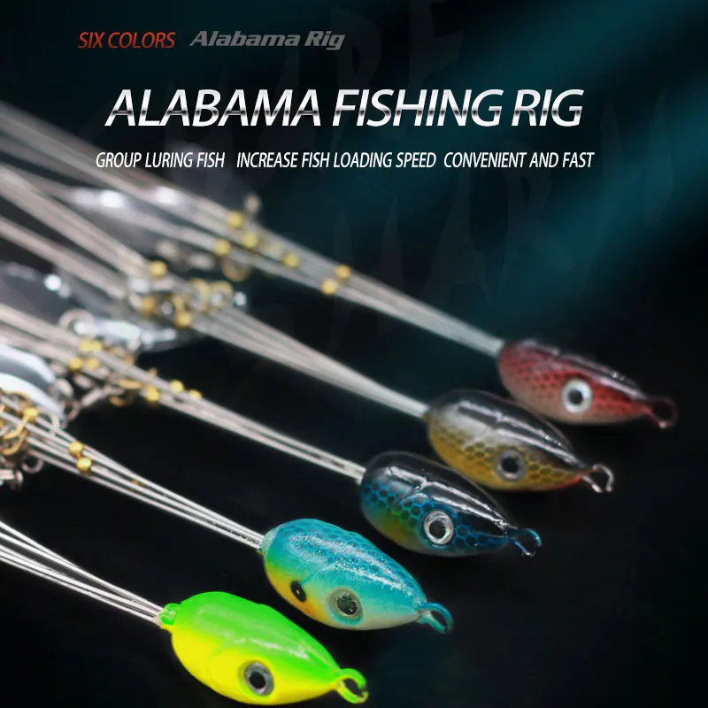 5 Arms Alabama Umbrella Rigs - Lightweight & Versatile Lures 5 Arms Alabama Umbrella Rigs - Lightweight & Versatile Lures