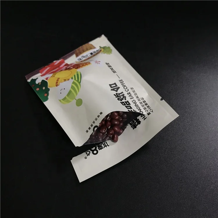 Damp Proof Sealing Drip Coffee Plastic Pouch With Custom Logo 3 Side Heat Seal Packaging Bag For Tea Coffee