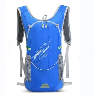 12L 17in 26x10x45cm(A) Oxford Water repellent Customized hiking travel cycling backpack With water bag Marathon running backpack
