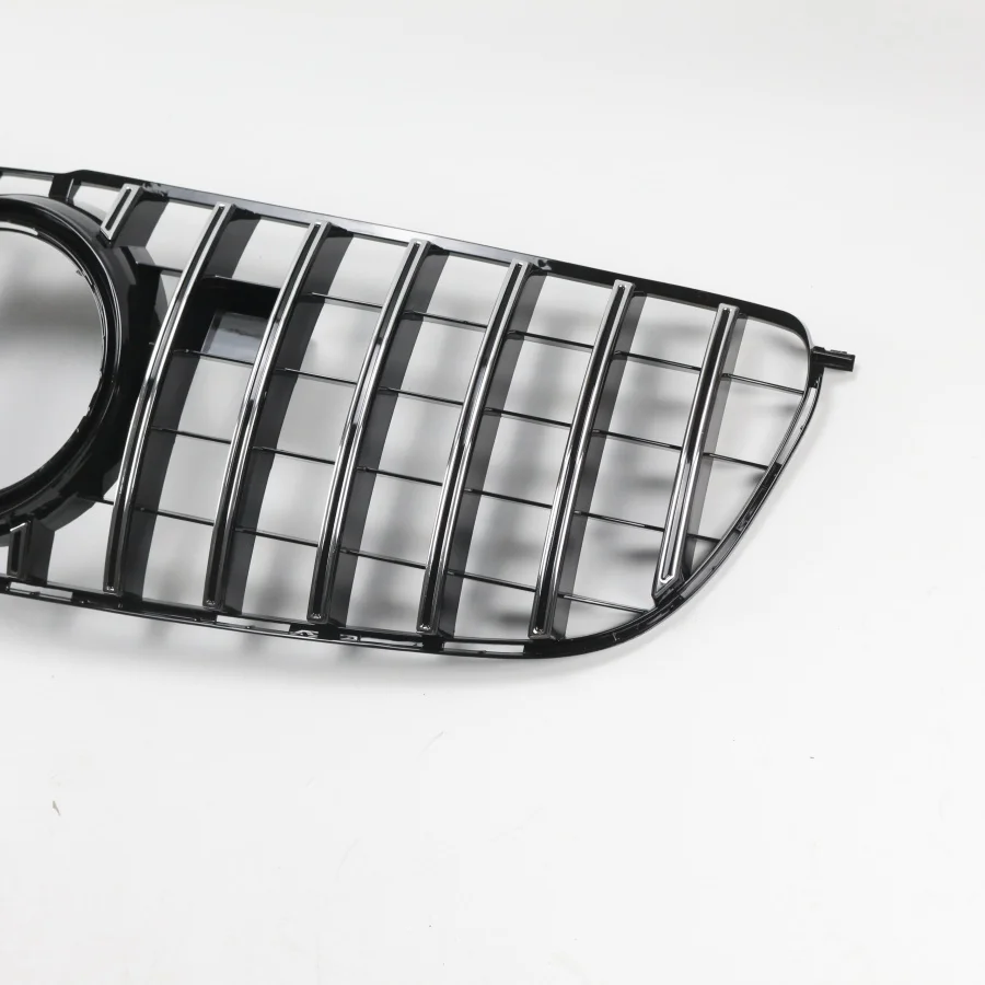 product tiypeor car black and silver honeycomb mesh grille for mercedes benz gls class x166 2016   2019 models abs material gt style-9