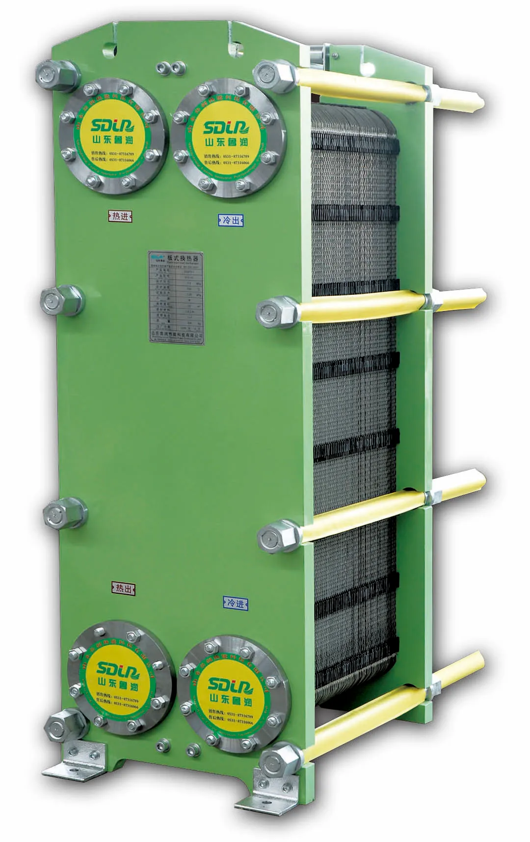 Industrial Heat Exchanger 304 316 Stainless Steel Plate For Plate Heat