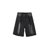 Shorts de mezclilla negros