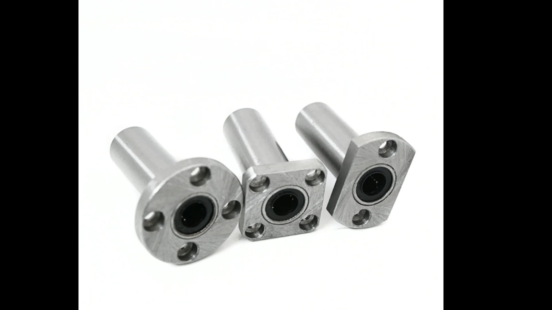 Lmh Series 25mm Diameter Round Linear Rod Bearings Flange Linear Motion