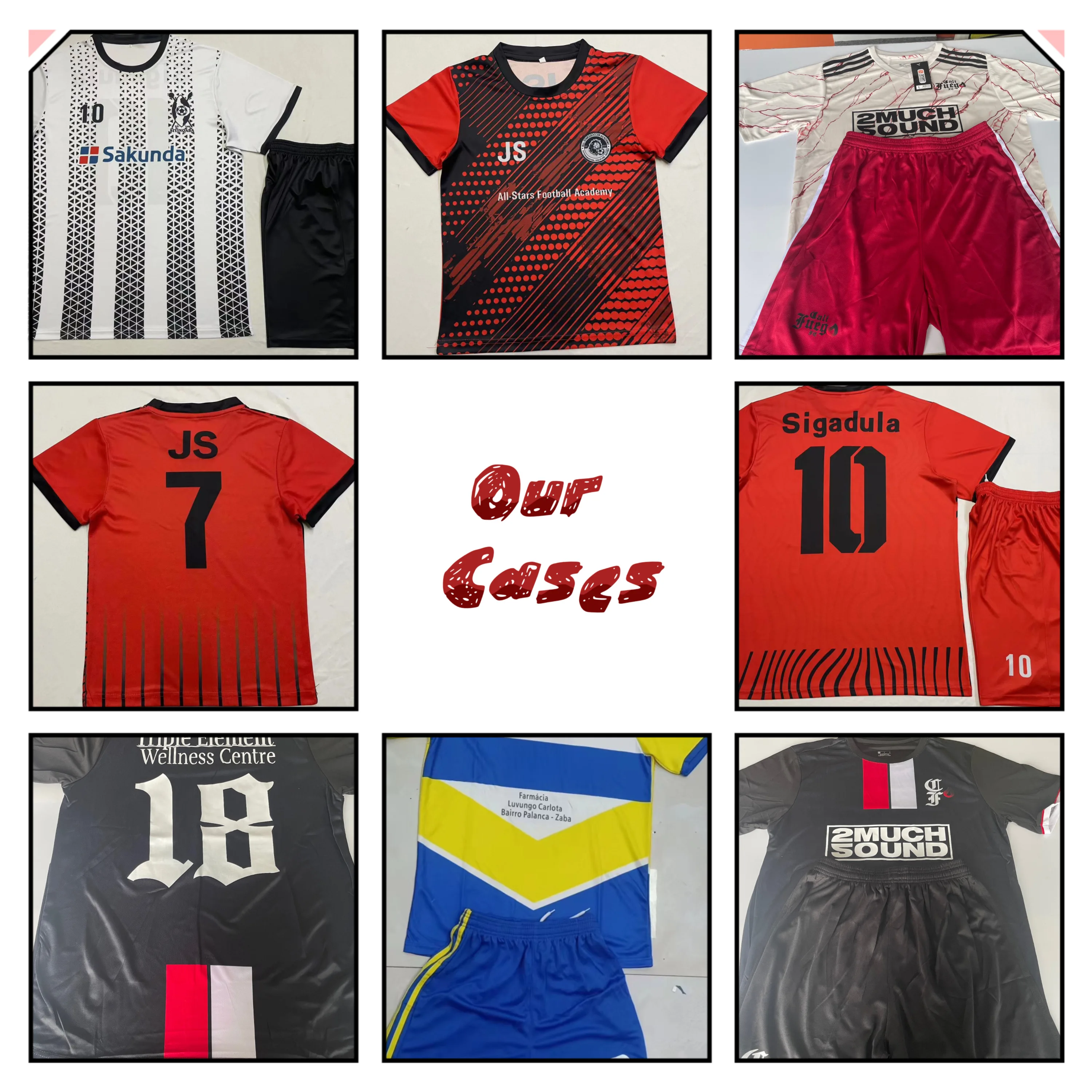2023 Best Selling Men Soccer Uniform Professional Custom Shirt Football