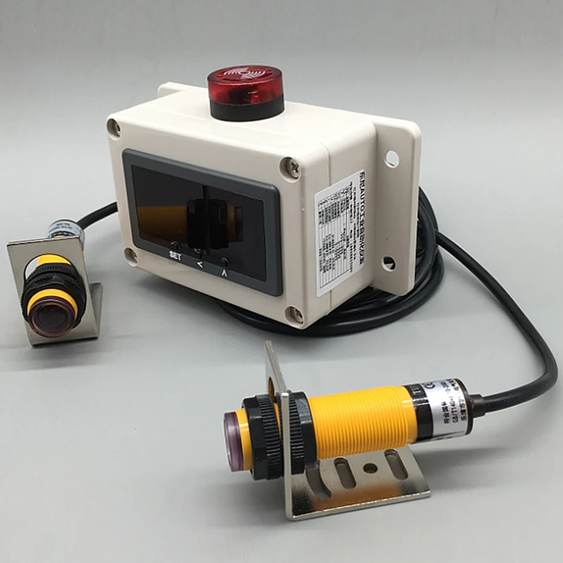 Conveyor Belt Counter Infrared Sensor 3m Automatic Induction Counter ...