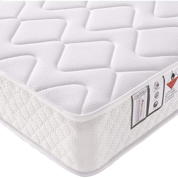 8 inch Twin Xl Bed Bonnell Spring 3d mesh fabric roll up bed mattress