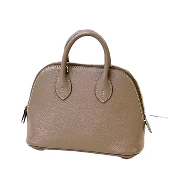Luxury Genuine Leather Bags Women Handbags 2024 Trends All Seasons Ladies Fashion Bag Single New Fashion Water Resistant Zipper