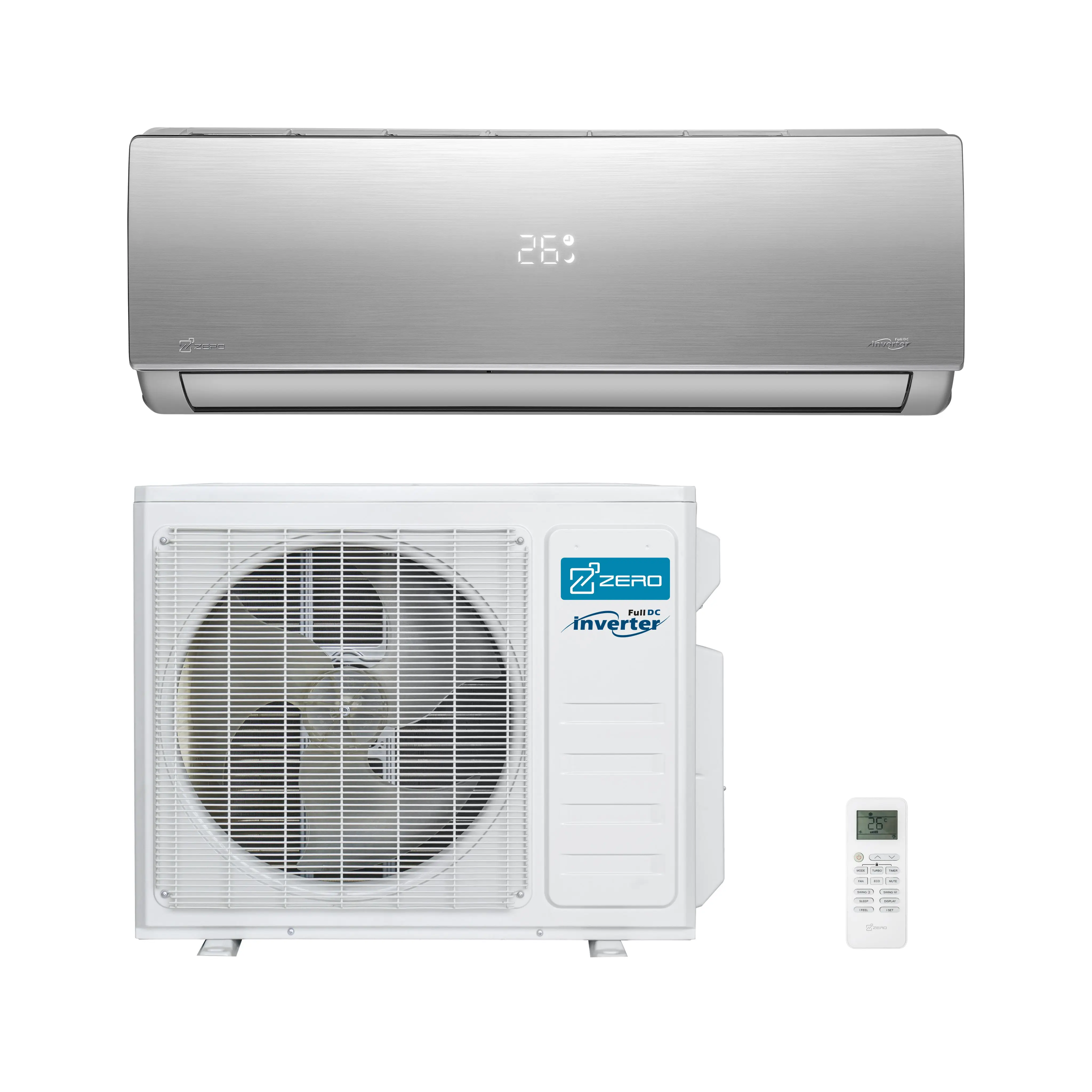 Cooling Heat Customize Smart Wifi Split Air Conditioner Conditioners 9000  12000 18000 24000 BTU Wall Inverter for Home AC DC