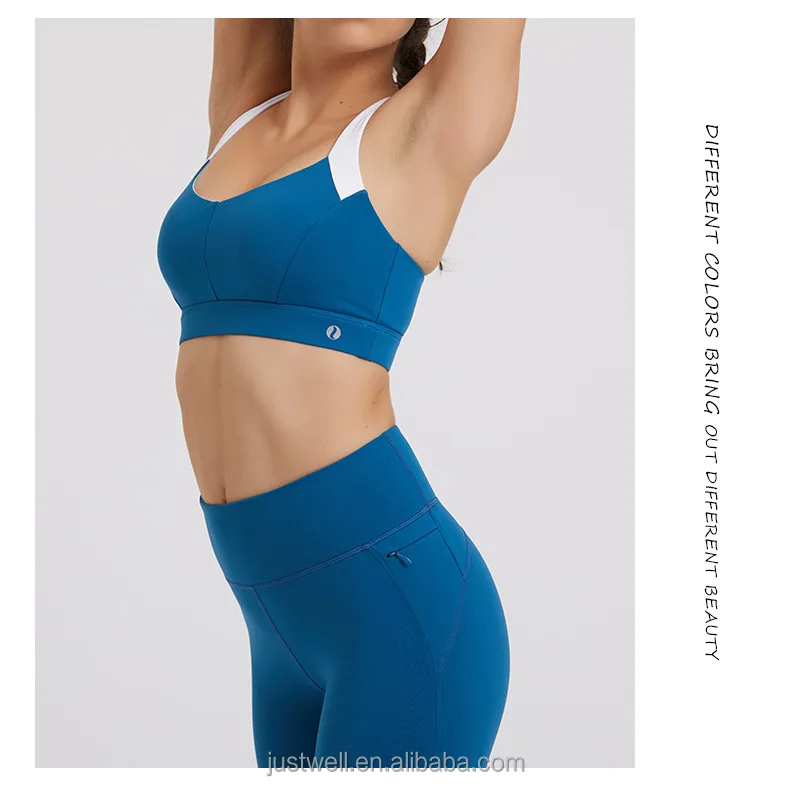 2 Piece Yoga Sets Women Fitness Wear Sexy Yoga Bra And Pants Sets With