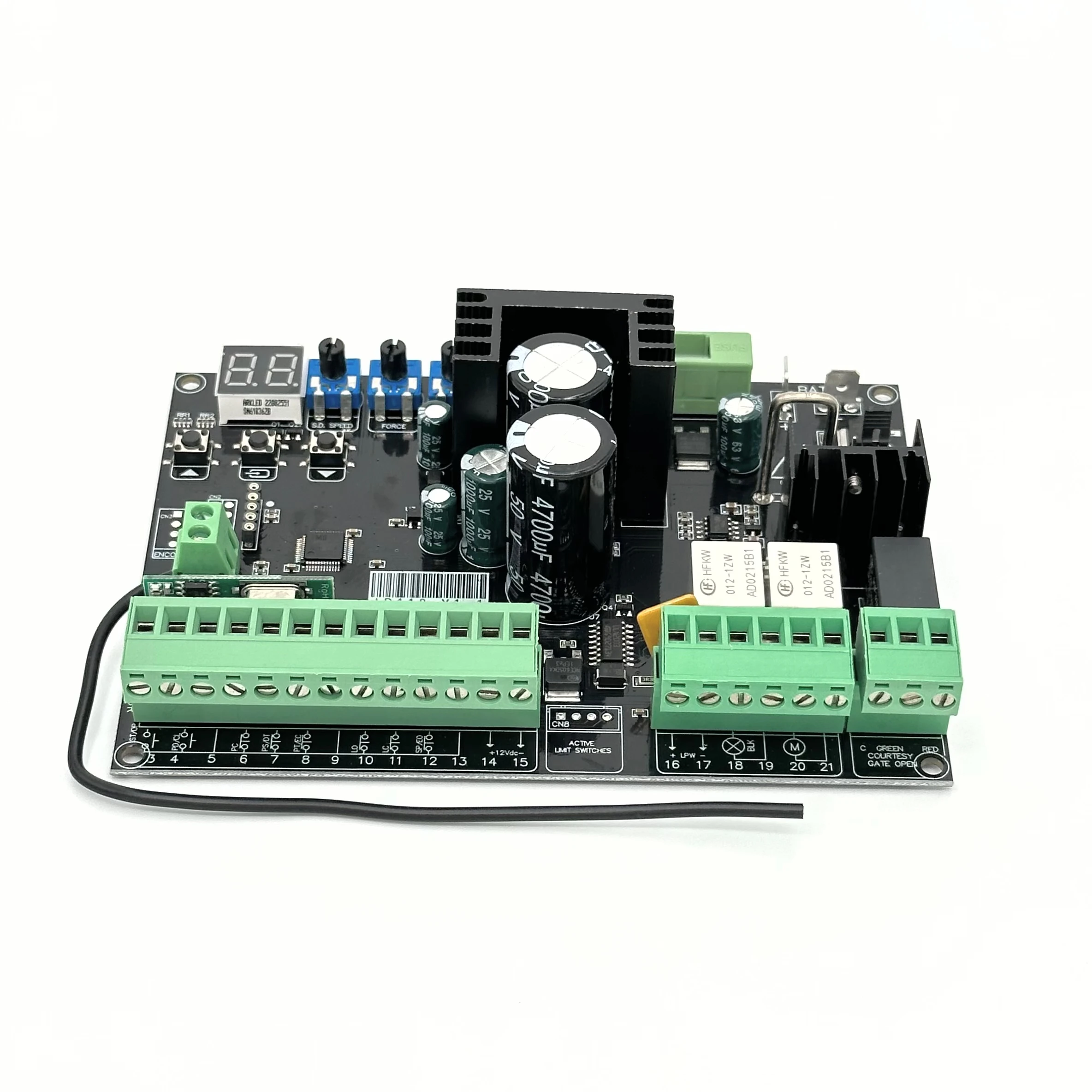 ID410 High Quality Barrier Gate Control Board Electr Automatic Electric Sliding Gate Opener Circuit Board
