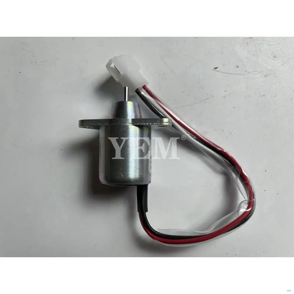 Fuel Shut Off Stop Solenoid 119653-77950 For Yanmar 4TNV94 Engine Spare Parts