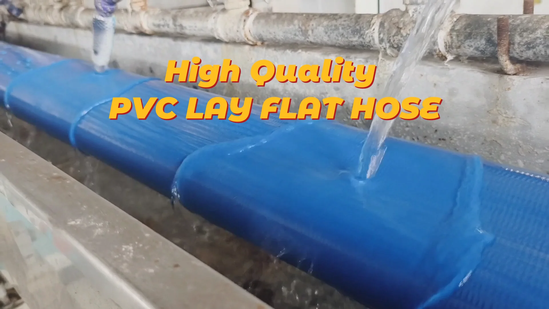 Agricultural Irrigation Pvc Lay Flat Sunny Hose 1 To 8 Inch Pvc Layflat