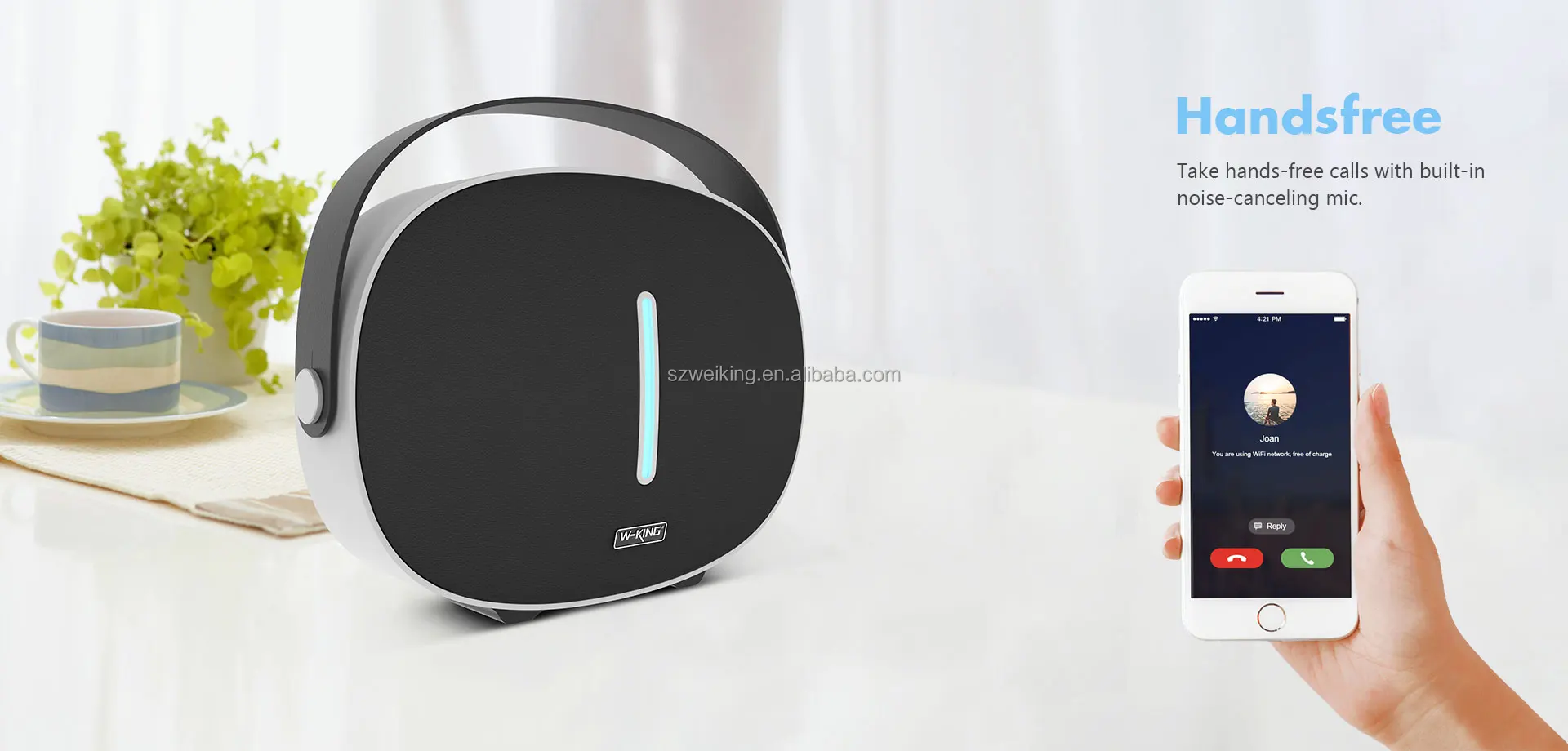 W-KING T8 Портативный активный Bluetooth беспроводной НЧ-динамик для вечеринки дома и на