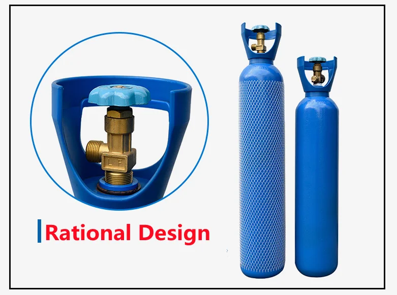 High Pressure Seamless 40l 50l Empty Medical Oxygen Gas Cylinder