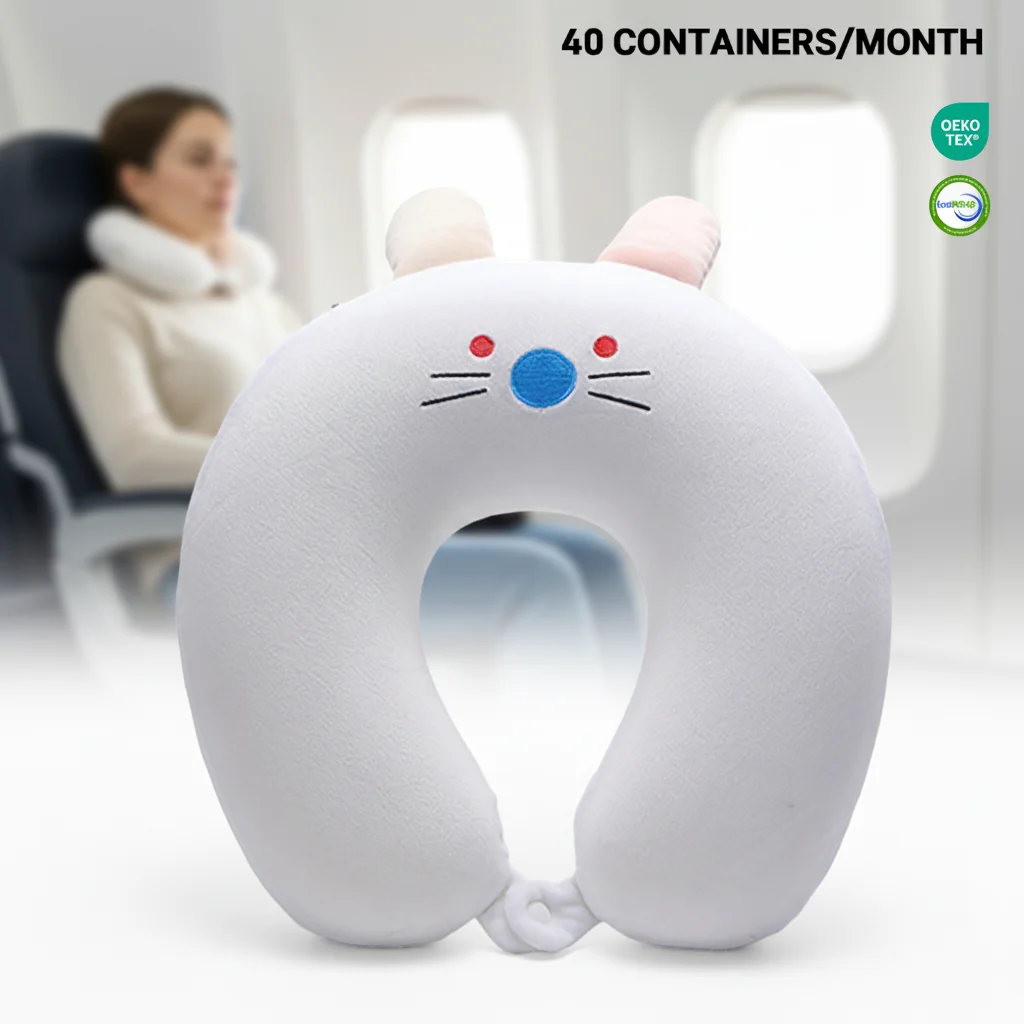Grosir Bantal Tidur Leher dengan Dukungan Ganda Lembut, Desain Ergonomis, dan Sertifikasi Oeko-Tex Berkualitas Tinggi