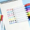 red, blue, black, green, purple, yellow, pink