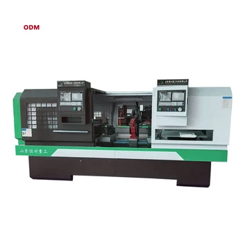 High Precision Big Lathe GSK/KND Cnc Controller Lathe Tornos Para Double Head Metal Single Horizontal Provided Inverter ISO 3000