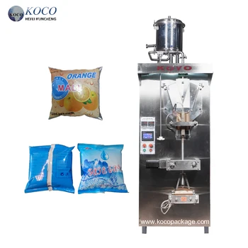 KOYO Fully Automatic Sachet Water and Juice Filling, Sealing, and Packaging Machine