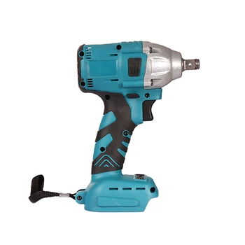 330nm Cordless Electric Impact Brushless Wrench 5 Speed Screwdriver Power Tool 1/4" With 3 Led Light