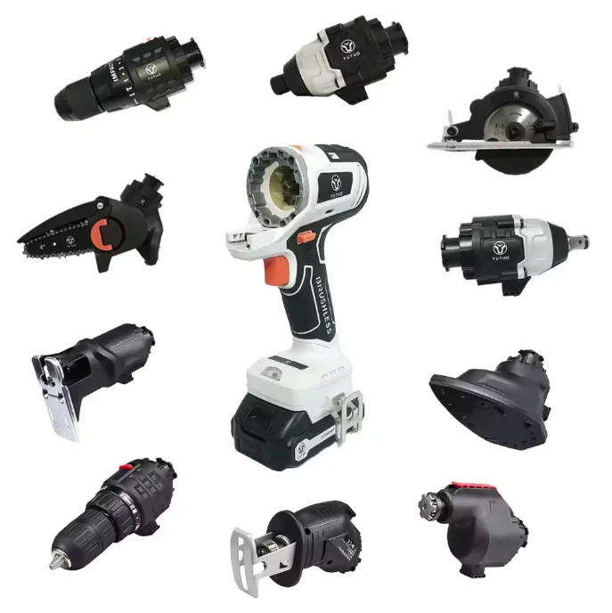 Mini Portable Cordless Wireless Multifunctional Power Tool Set With Car  Washer Machine Air Pump Electric Wrench