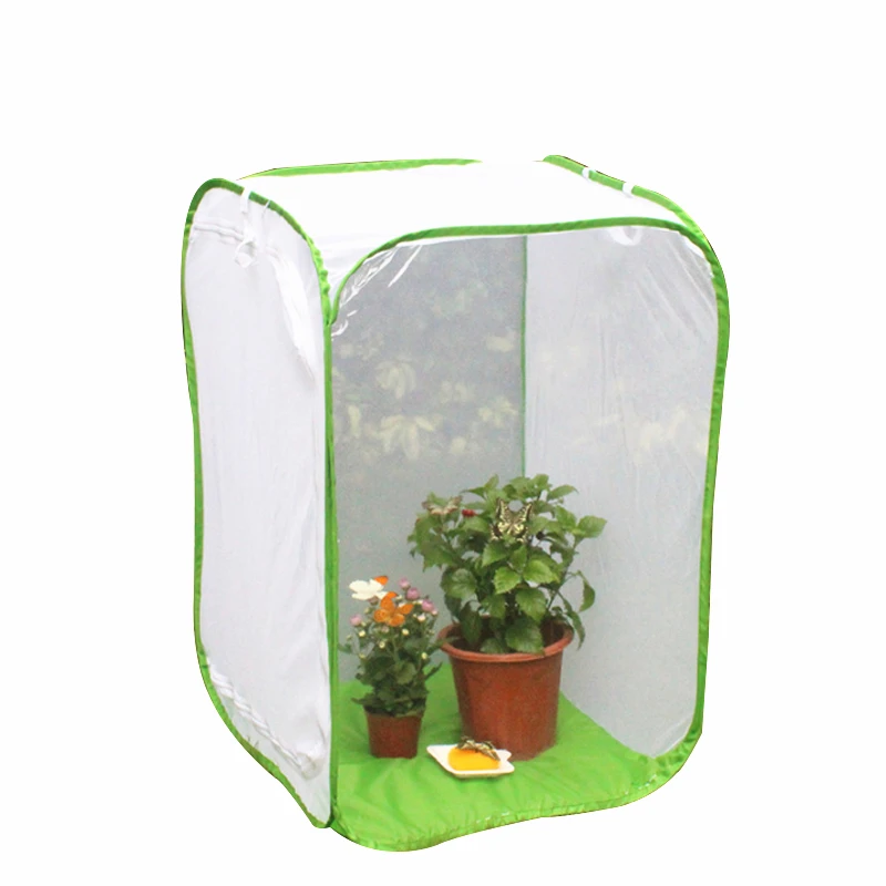 Outdoor Foldable Insect Net Reptile Terrarium Cage Portable Insect Breeding butterfly Habitat Cage
