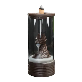 wholesale  house incense burner Smoke  Backflow incense Holder Ceramic with Gift home