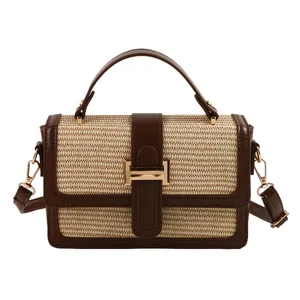 2026 New Western Style Customized Ladies Fashion Crossbody Shoulder Bags Woven Purse and Handbags for Women