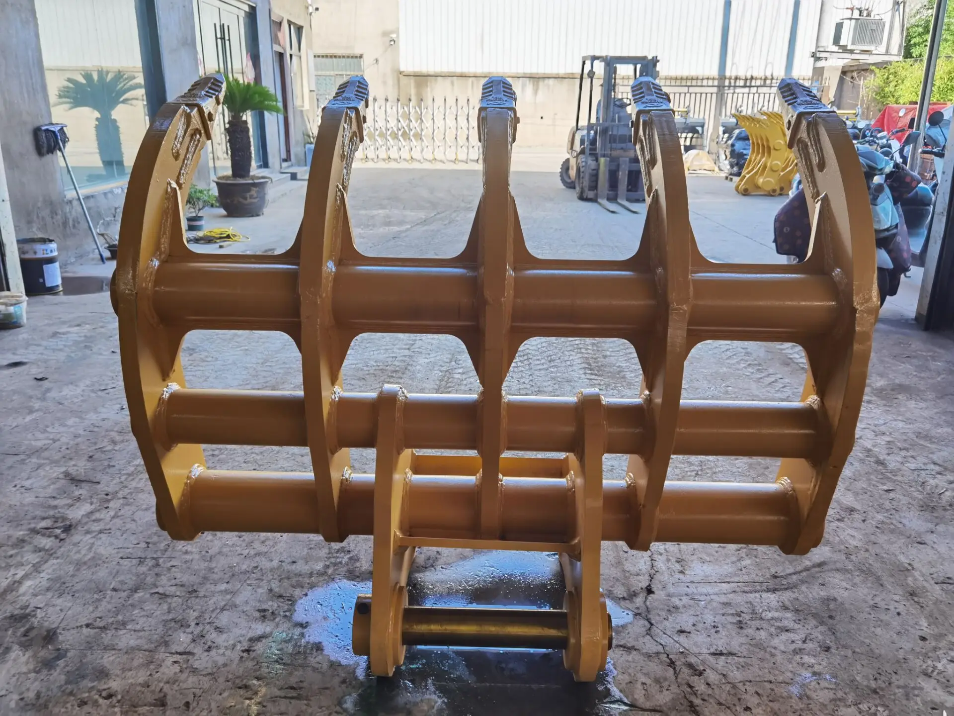 1000mm- 2400mm Excavator Root Rake 1-80T Root Rake For Mini Excavator