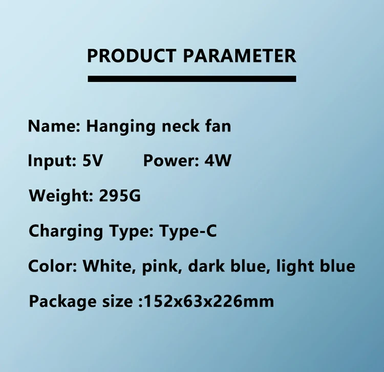 Hot Sale 2023 Summer Portable Neck Fan With Usb Rechargeable Bladeless Cooling Hanging Usb Neck Fan Silent
