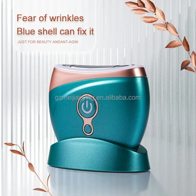 Home Use Hot Cold Skin Rejuvenation Electric EMS RF Facial Massage Skin Firming Face Lifting Machine