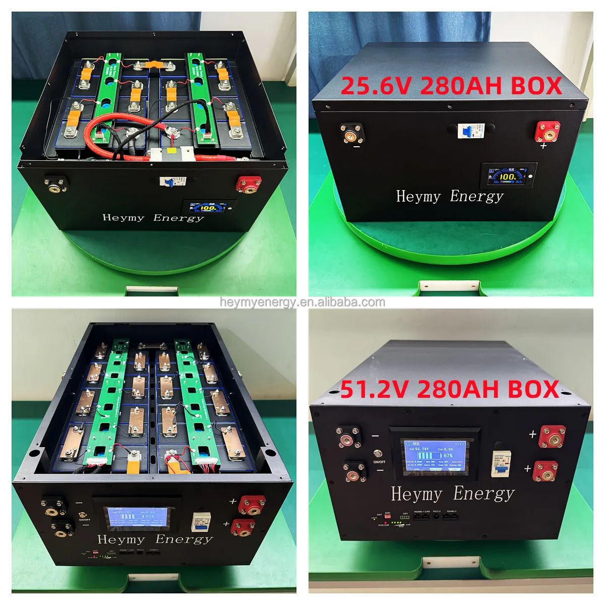 12V Lithium Battery Box - DIY LiFePO4 Battery Pack with 200A JK BMS ...