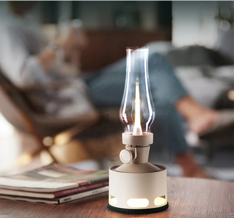 FILLUX Warm and White house decoration Eye-protecting Usb Port Charging LED desk Lamp table kids night light