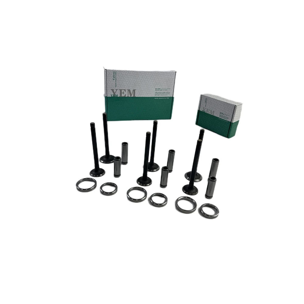Repair Kit 3T75U Valve Guide Seat Set for Yanmar Aftermarket Engine Parts