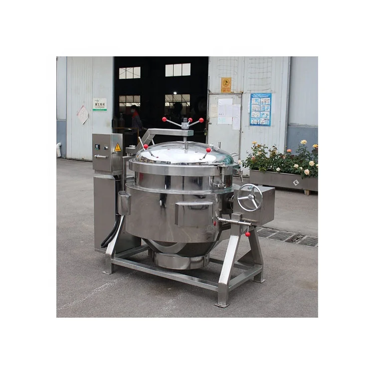 Factory Direct Sales High Pressure Cooking Kettle Industrial Cooking Kettle Gb150-98 Standard