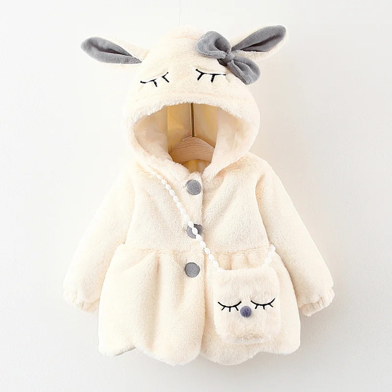 Hot Sale Boutique Children Clothes Winter Warm Coat Small Kids Girls