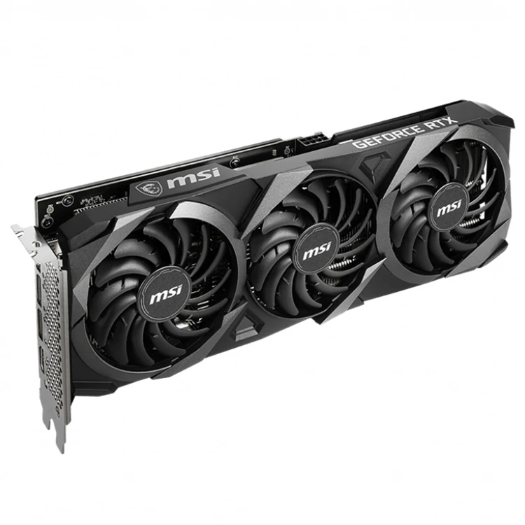 Used Msi Geforce Rtx 3060 Ti 8gb Gddr6 Graphics Card & Triple Fan
