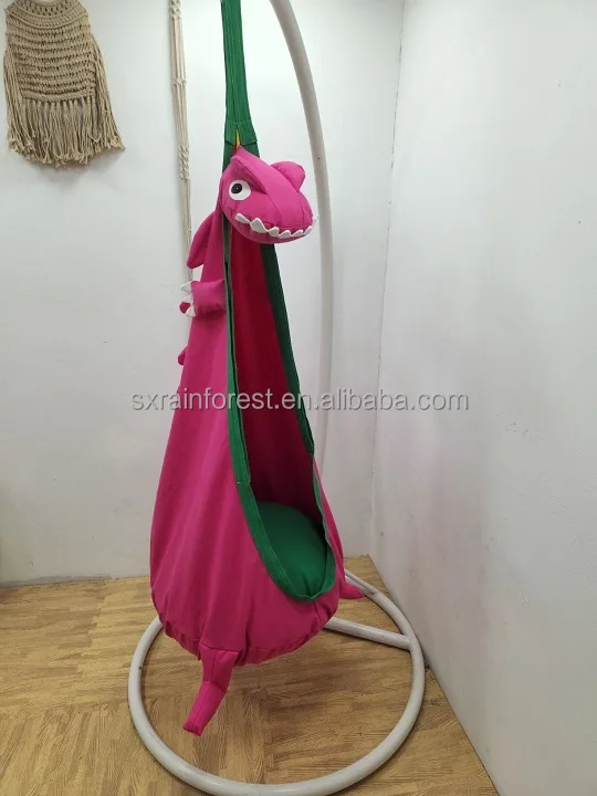 Dinosaur Children Hanging Hammock Kids Pod Swing Seat Buy Dinosaur