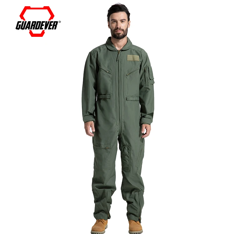 Hot Sale US Helicopter Jet CWU 27 Sage Green Men Aviation Custom Flying Flight Coverall Suit for Pilot