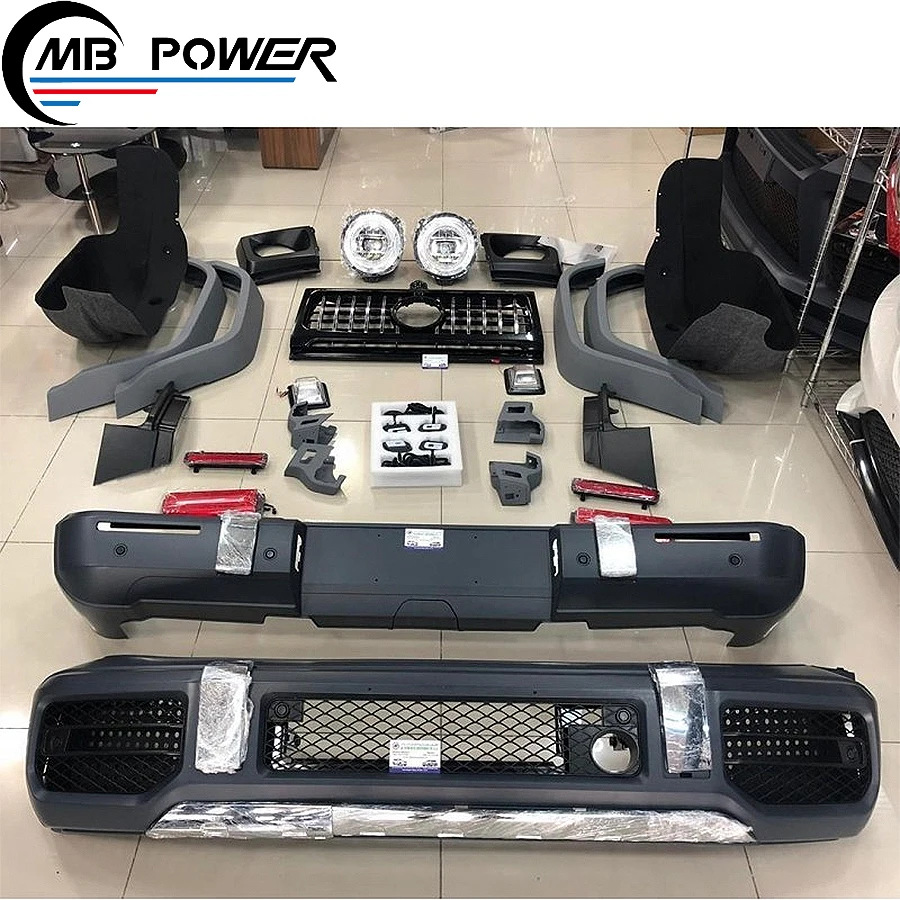 G Class W463 Upgrade B Style Facelift Kit W463 G63 G500 G400 G350 Body Kit Car Exterior Accessories Front Bumper Car Bumpers