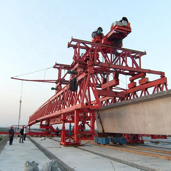 100Ton Double Truss Steel Structure Railway Bridge Girder Launching Beam Launcher Crane