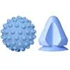 [Fascial Massage Ball Cone Set] [1 each in blue]